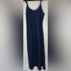 Vintage Black Vanity Fair Dress Slip Sz 36 M/L